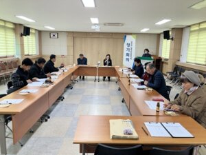 강진면 지역사회보장협의체, 정기 회의 개최